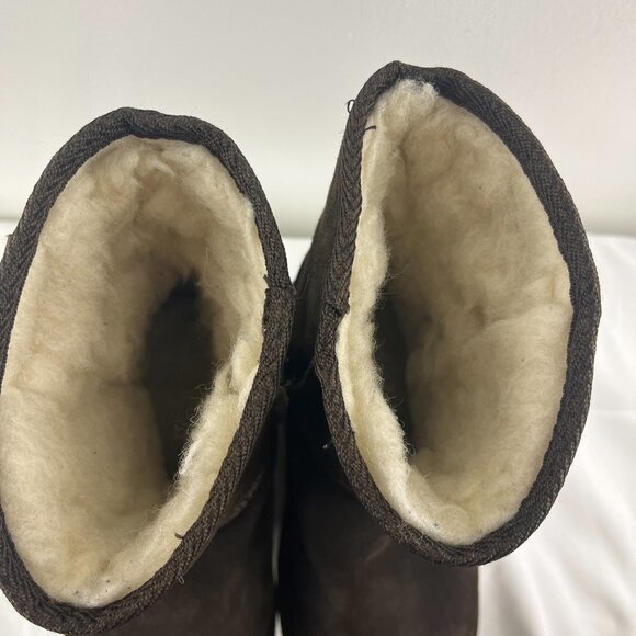 Emu Dark Brown Sheepskin Boots - Picture 3 of 12